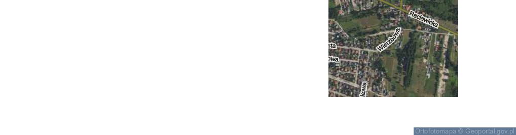 Zdjęcie satelitarne Olchowa ul.