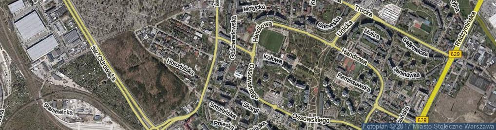 Zdjęcie satelitarne Olgierda ul.