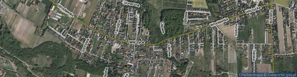 Zdjęcie satelitarne Olchowa ul.