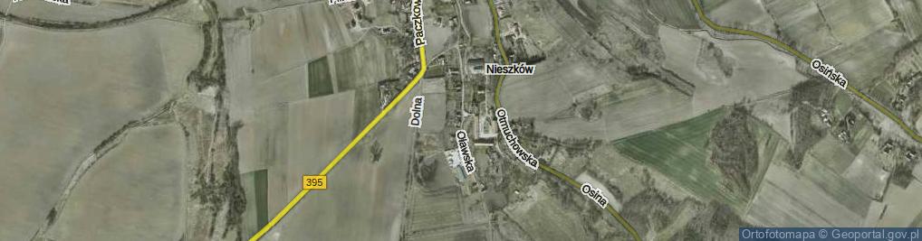 Zdjęcie satelitarne Oławska ul.