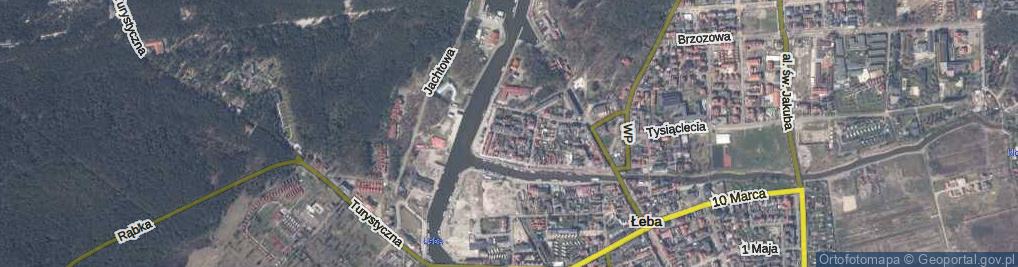 Zdjęcie satelitarne Olszewskiego ul.