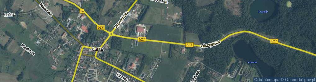 Zdjęcie satelitarne Olsztyńska ul.