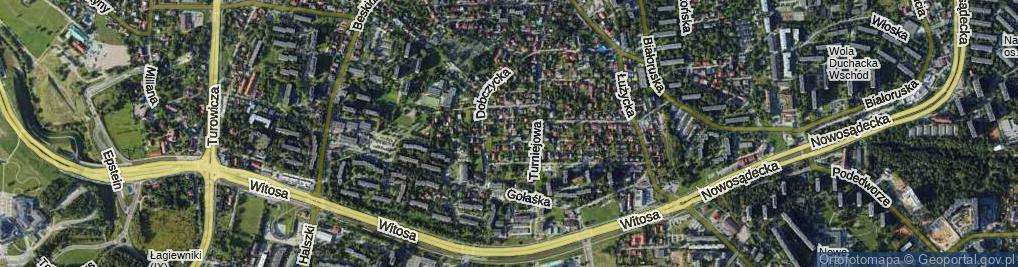 Zdjęcie satelitarne Ondraszka ul.