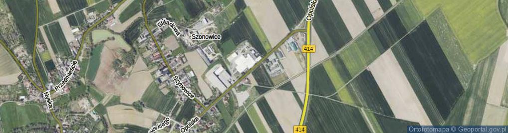 Zdjęcie satelitarne Opolska ul.