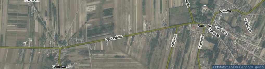 Zdjęcie satelitarne Opoczyńska ul.