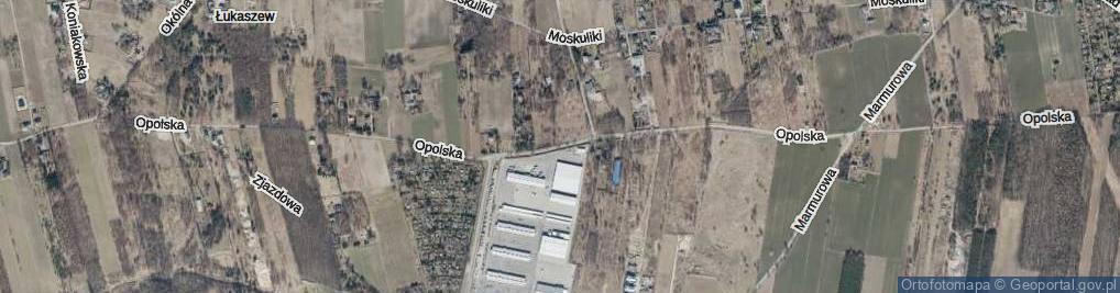 Zdjęcie satelitarne Opolska ul.