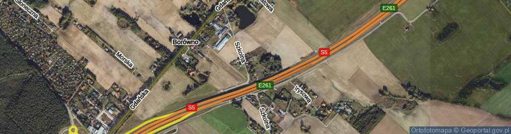 Zdjęcie satelitarne Orla ul.