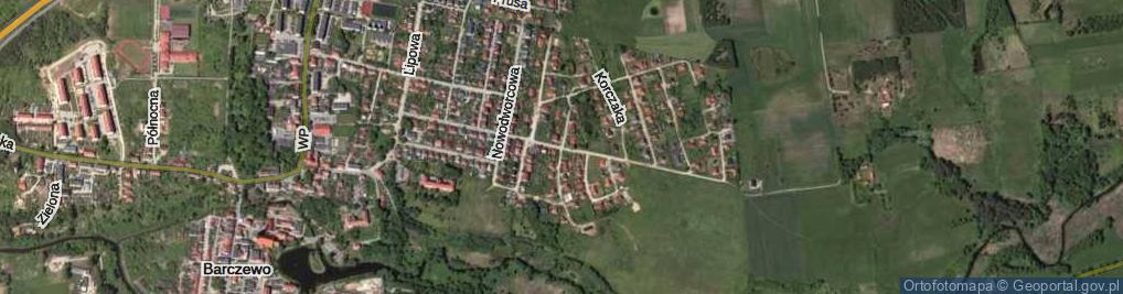 Zdjęcie satelitarne Orzeszkowej Elizy ul.