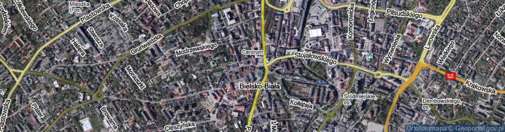 Zdjęcie satelitarne Orkana Władysława ul.