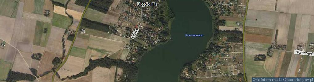 Zdjęcie satelitarne Orzechowa ul.