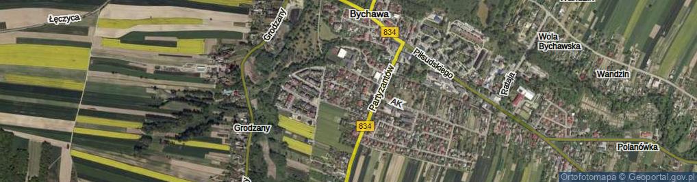 Zdjęcie satelitarne Orzeszkowej Elizy ul.