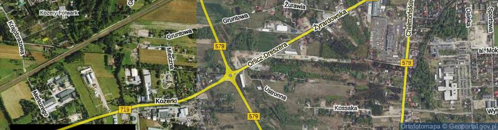 Zdjęcie satelitarne Orlicz-Dreszera Gustawa, gen. ul.