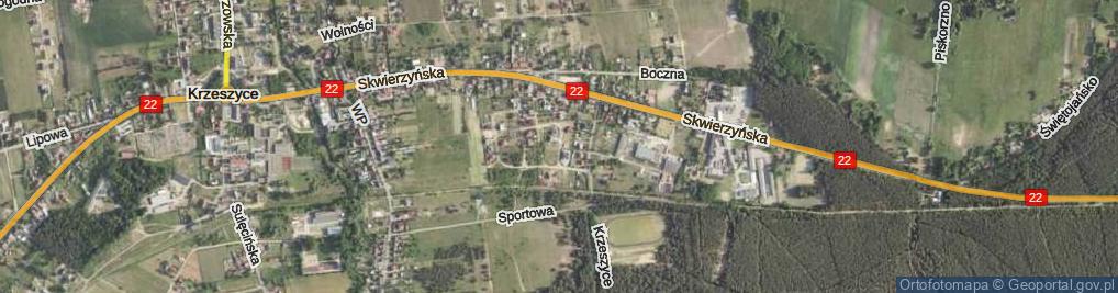 Zdjęcie satelitarne Orzeszkowej Elizy ul.