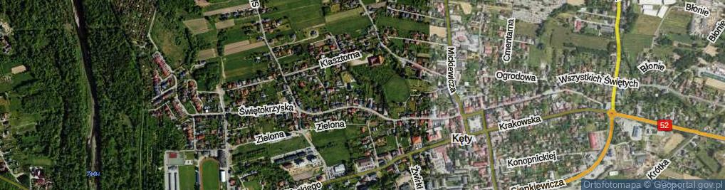 Zdjęcie satelitarne Orzeszkowej Elizy ul.