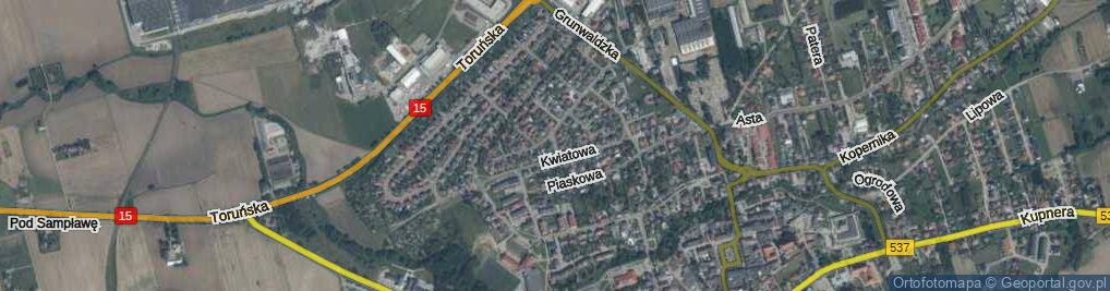 Zdjęcie satelitarne Orla ul.