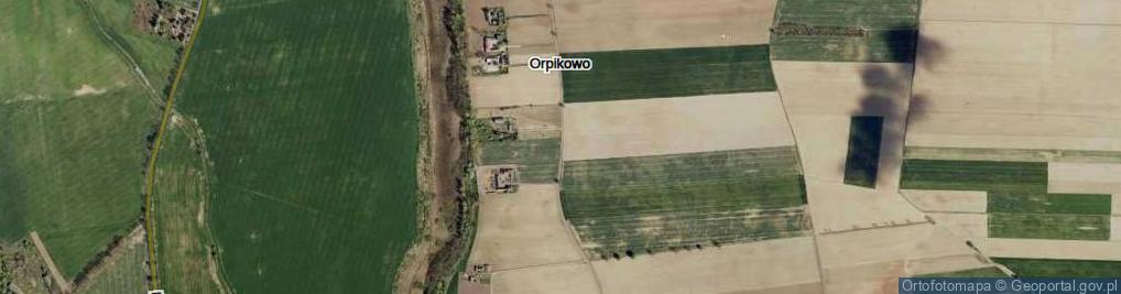 Zdjęcie satelitarne Orpikowo ul.