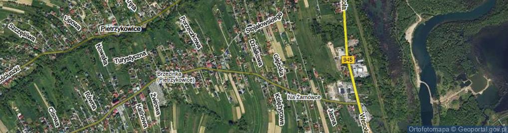 Zdjęcie satelitarne Orna ul.