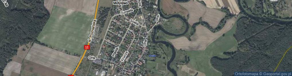 Zdjęcie satelitarne Orla ul.