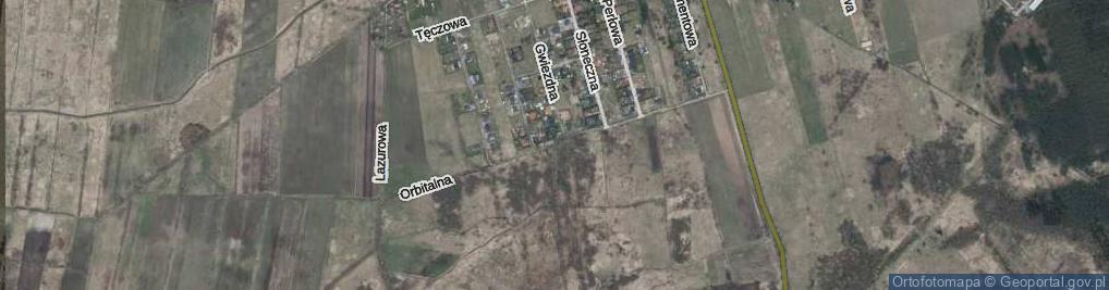 Zdjęcie satelitarne Orbitalna ul.