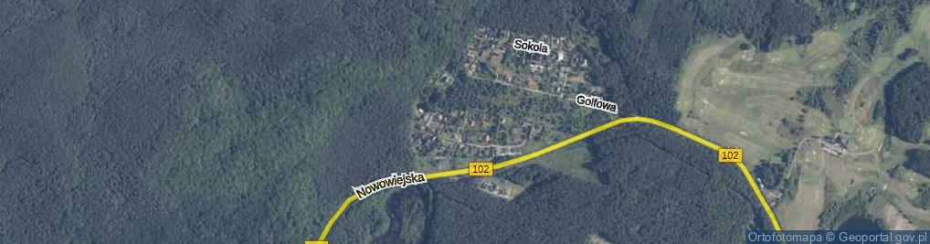 Zdjęcie satelitarne Orla ul.