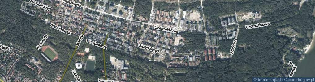 Zdjęcie satelitarne Orzeszkowej Elizy ul.