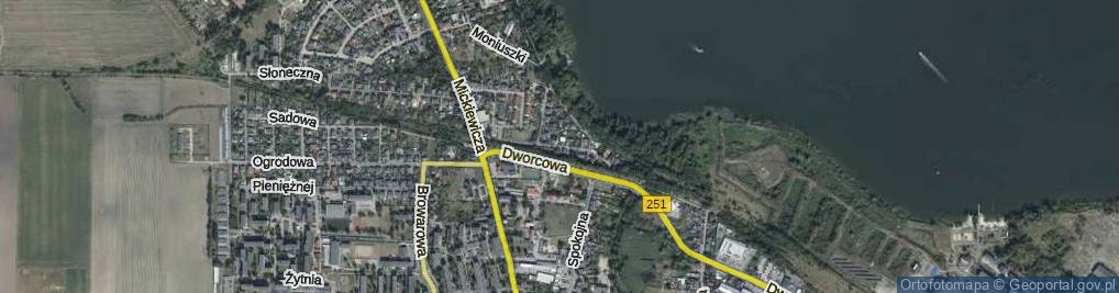 Zdjęcie satelitarne Orzeszkowej Elizy ul.