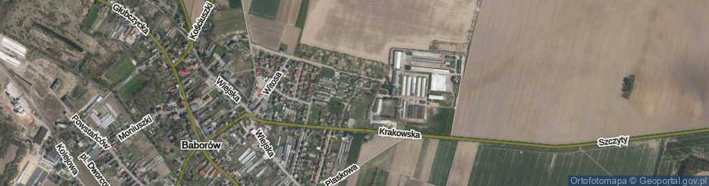 Zdjęcie satelitarne Osiedle Akacjowe os.