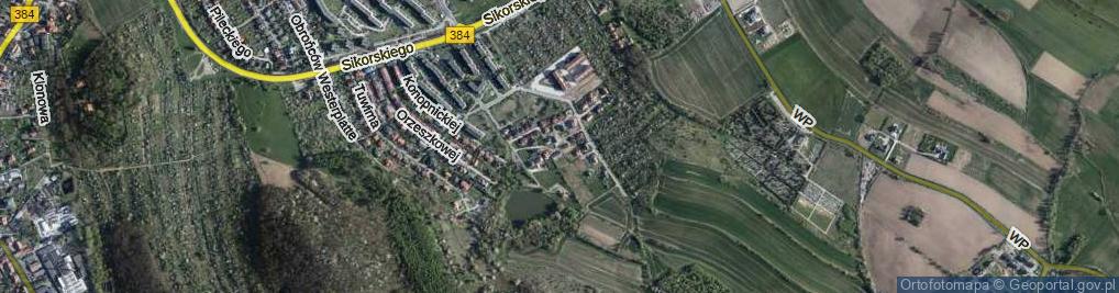Zdjęcie satelitarne Osiedle Europejskie os.