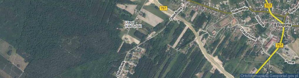 Zdjęcie satelitarne Osiedlowa ul.