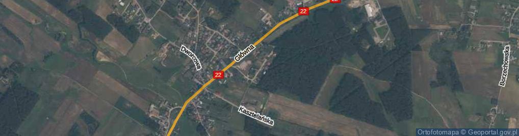 Zdjęcie satelitarne Osiedle Zielone os.
