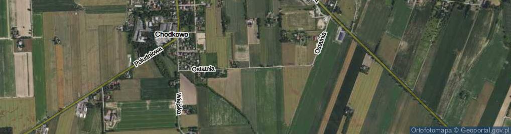 Zdjęcie satelitarne Ostatnia ul.