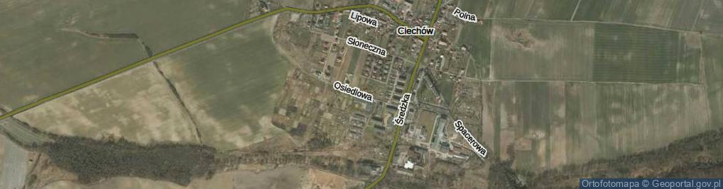 Zdjęcie satelitarne Osiedlowa ul.