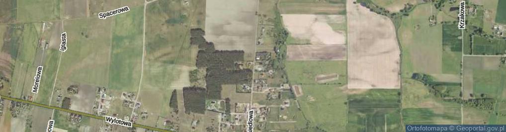 Zdjęcie satelitarne Osiedlowa ul.