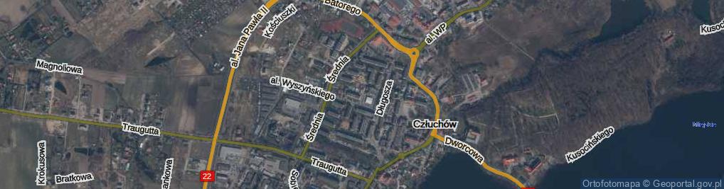 Zdjęcie satelitarne Osiedle Wazów os.