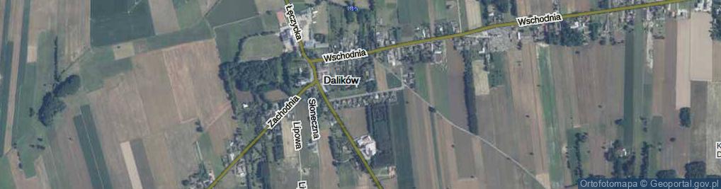 Zdjęcie satelitarne Osiedlowa ul.