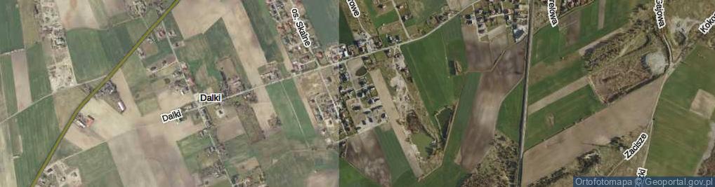 Zdjęcie satelitarne Osiedle Warzywne os.