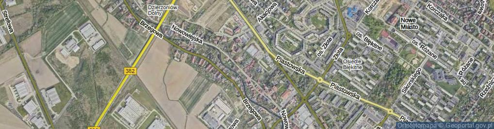 Zdjęcie satelitarne Osiedle Pogodne os.