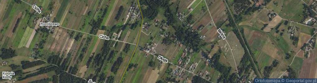 Zdjęcie satelitarne Osiedlowa ul.