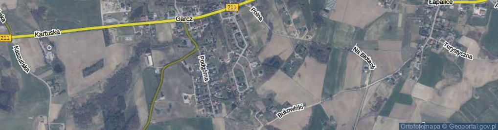 Zdjęcie satelitarne Osiedlowa ul.