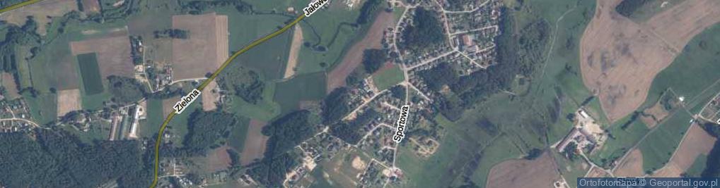 Zdjęcie satelitarne Osiedle Słoneczne os.