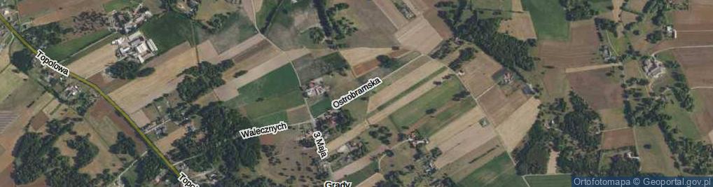 Zdjęcie satelitarne Ostrobramska ul.