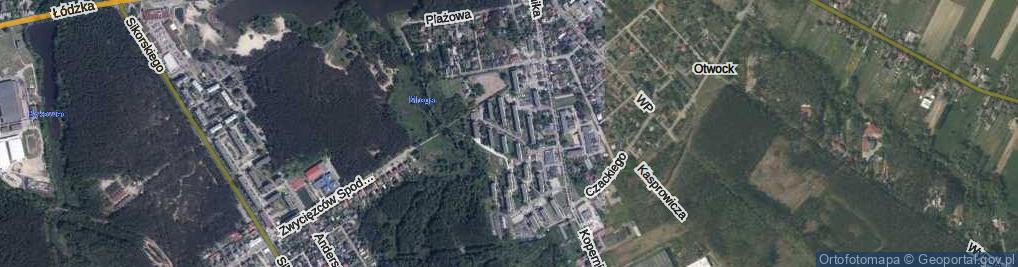 Zdjęcie satelitarne Osiedle Kopernika Mikołaja os.