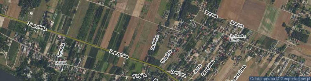 Zdjęcie satelitarne Osiedle Polna os.