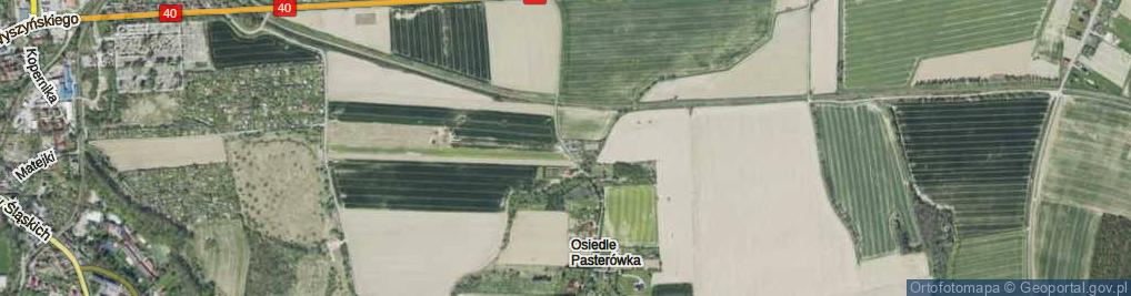 Zdjęcie satelitarne Osiedle Pasterówka os.