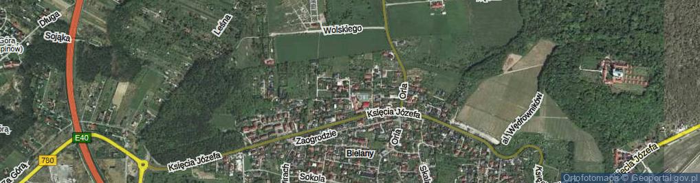 Zdjęcie satelitarne Oszustowskiego Wincentego ul.