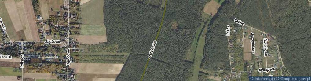 Zdjęcie satelitarne Osówiecka ul.