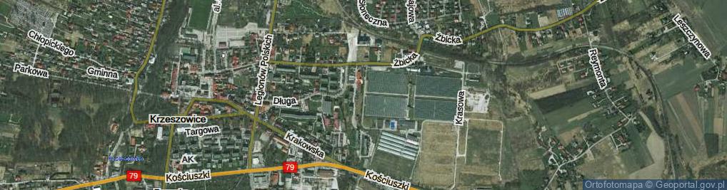 Zdjęcie satelitarne Osiedle Jurajskie os.