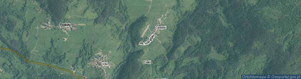 Zdjęcie satelitarne Osiedle Zarębki os.