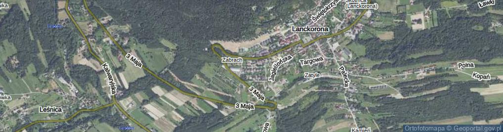 Zdjęcie satelitarne Osiedle 70-lecia Niepodległości os.