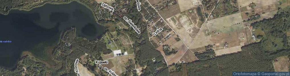 Zdjęcie satelitarne Osiedle Świerkowe os.